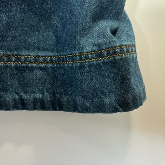 Free Assembly Pleated Denim Mini Skirt w/ Belt – Size 12 | 100% Cotton NWT - Picture 13 of 13